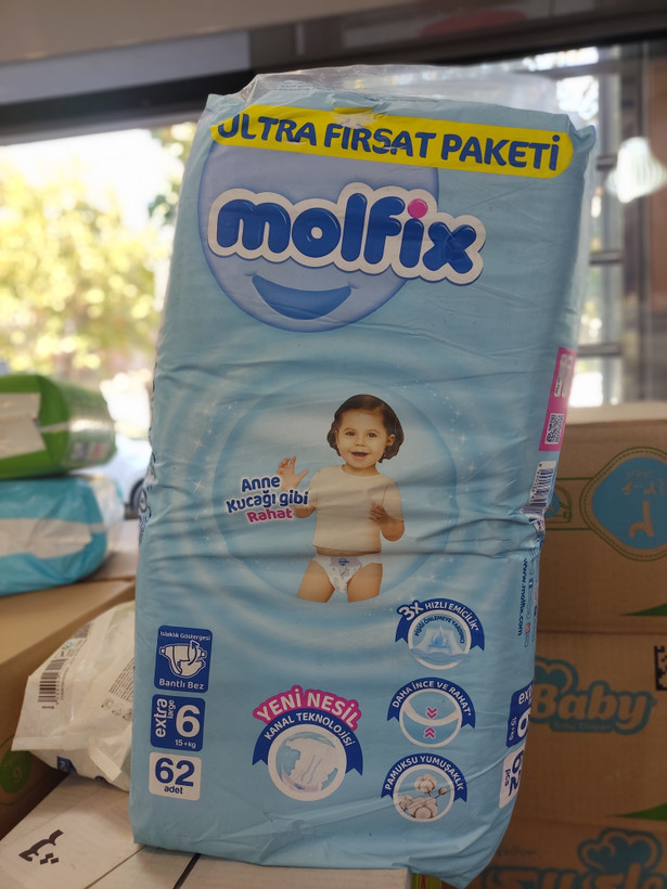 مولفیکس چسبی ترکیه ۶۲عددی