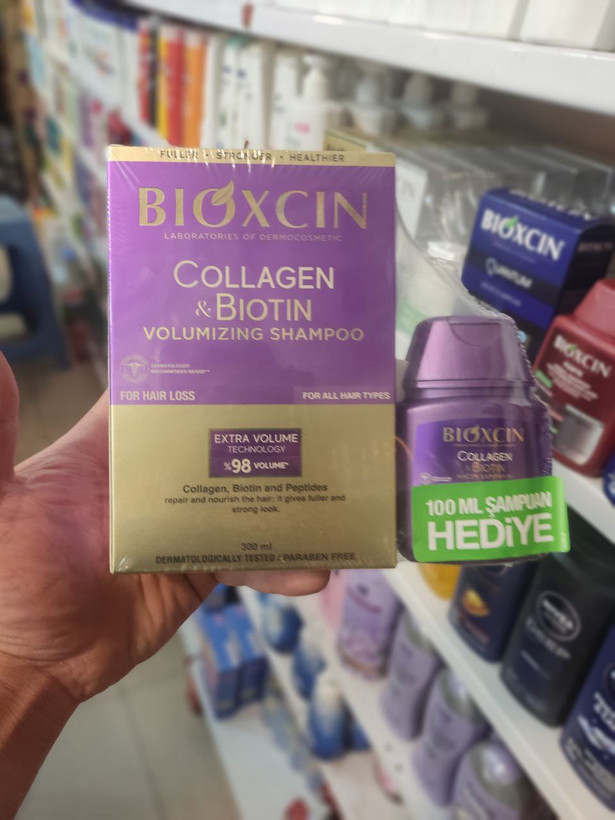 شامپو بیوکسین کلاژن ترکیه