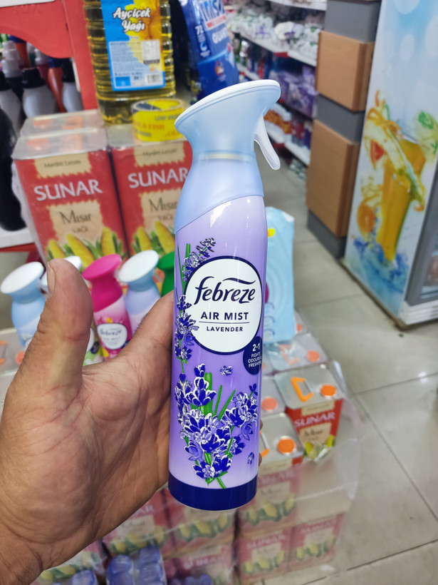 اسپری خوشبو کننده فبرز