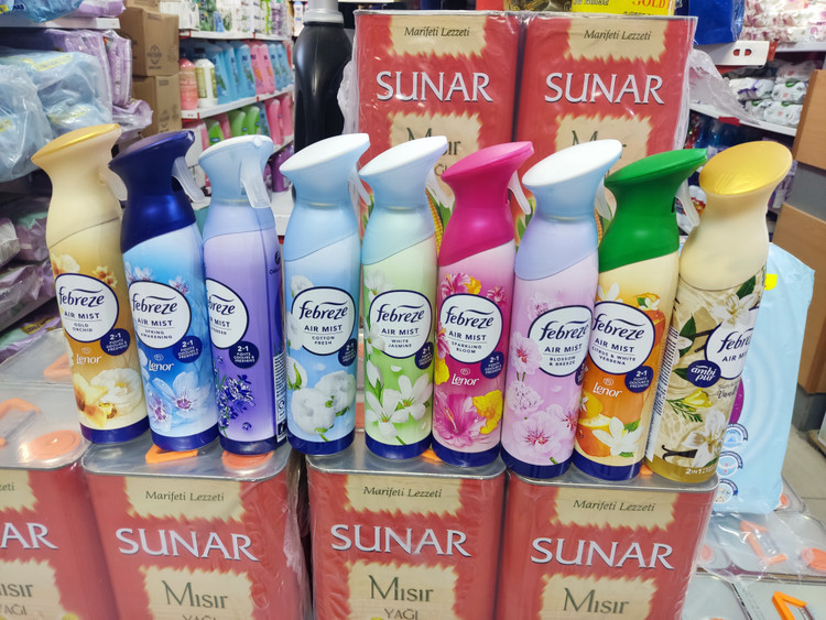 اسپری خوشبو کننده فبرز