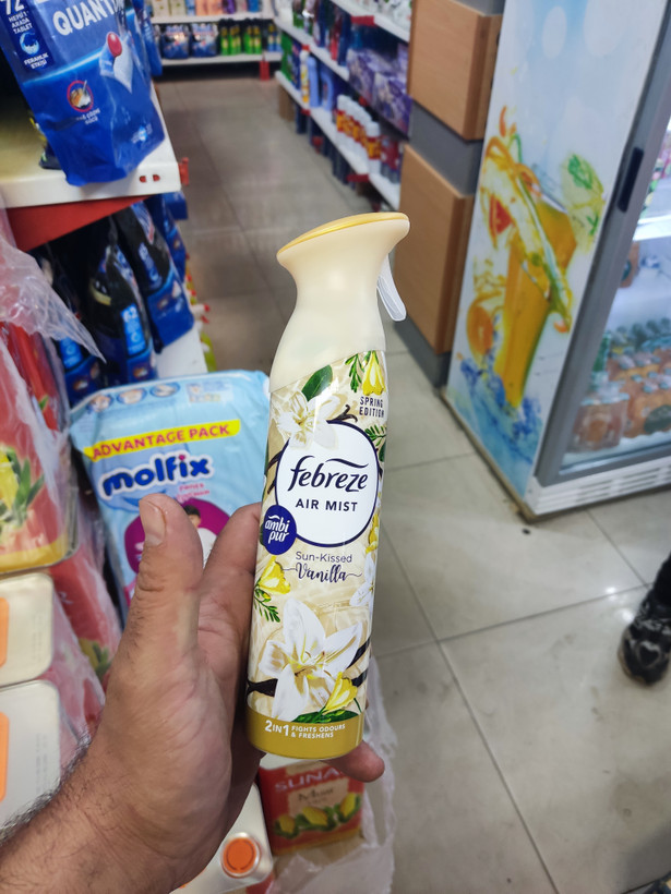 اسپری خوشبو کننده فبرز