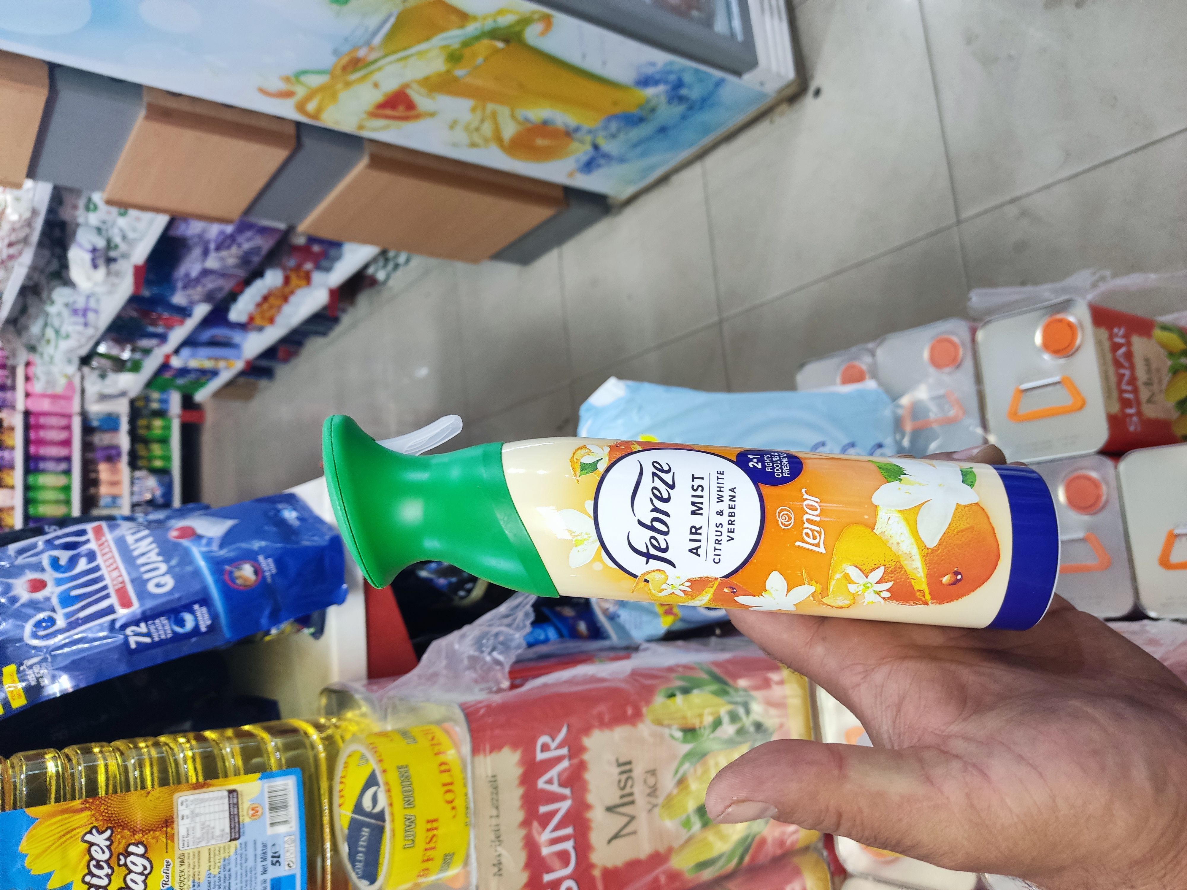 اسپری خوشبو کننده فبرز